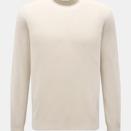 04651/ A trip in a bag - Herren - Rundhalspullover %27Boiled Crew%27 sand 04651/ A trip in a bag - Herren - Rundhalspullover %27Boiled Crew%27 sand