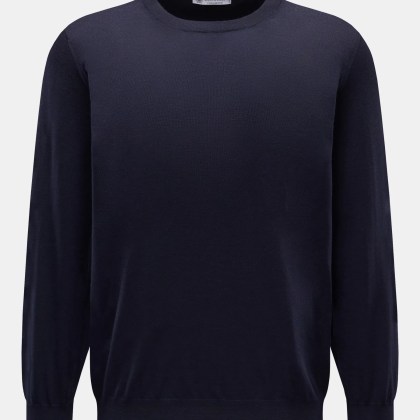 Brunello Cucinelli - Herren - Rundhalspullover navy Brunello Cucinelli - Herren - Rundhalspullover navy