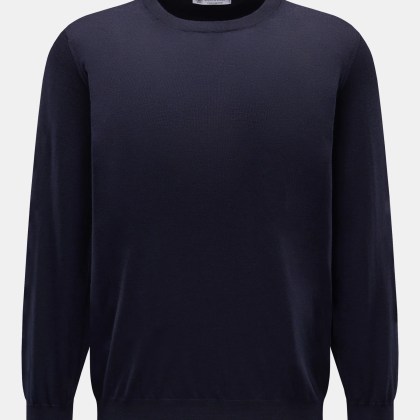 Brunello Cucinelli - Herren - Rundhalspullover navy Brunello Cucinelli - Herren - Rundhalspullover navy