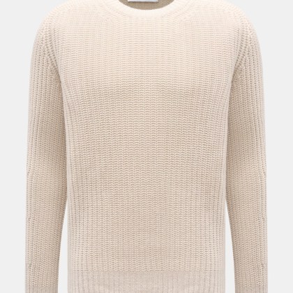 Iris von Arnim - Herren - Cashmere Rundhalspullover %27Aurenzo%27 sand Iris von Arnim - Herren - Cashmere Rundhalspullover %27Aurenzo%27 sand