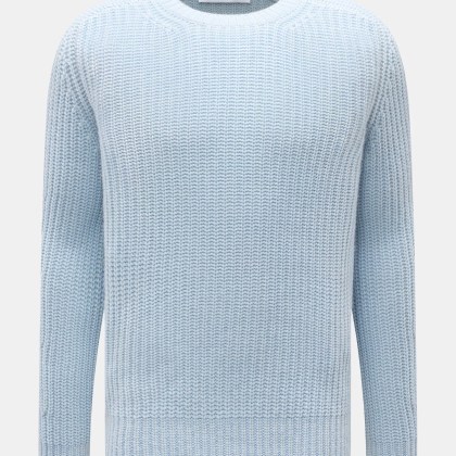 Iris von Arnim - Herren - Cashmere Rundhalspullover %27Aurenzo%27 hellblau Iris von Arnim - Herren - Cashmere Rundhalspullover %27Aurenzo%27 hellblau