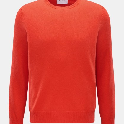 FTC - Herren - Cashmere Rundhalspullover hellrot FTC - Herren - Cashmere Rundhalspullover hellrot