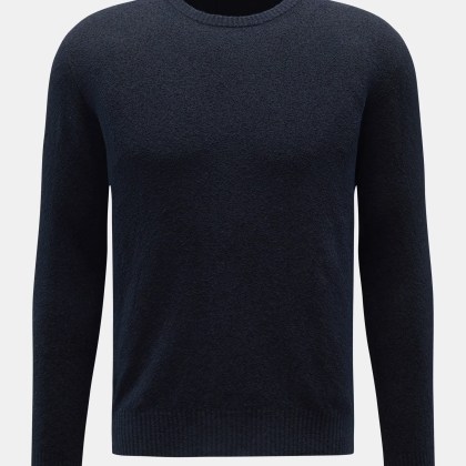 04651/ A trip in a bag - Herren - Rundhalspullover %27Knit Terry Crew%27 navy 04651/ A trip in a bag - Herren - Rundhalspullover %27Knit Terry Crew%27 navy