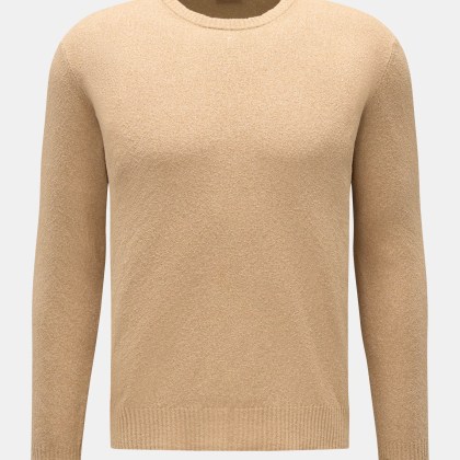 04651/ A trip in a bag - Herren - Rundhalspullover %27Knit Terry Crew%27 beige 04651/ A trip in a bag - Herren - Rundhalspullover %27Knit Terry Crew%27 beige