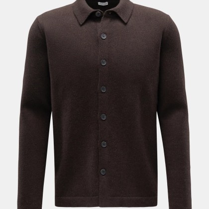 von Braun - Herren - Cashmere Cardigan dunkelbraun von Braun - Herren - Cashmere Cardigan dunkelbraun