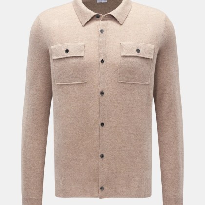 von Braun - Herren - Cashmere Cardigan beige meliert von Braun - Herren - Cashmere Cardigan beige meliert