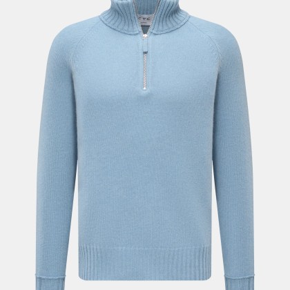 FTC - Herren - Cashmere Troyer hellblau FTC - Herren - Cashmere Troyer hellblau