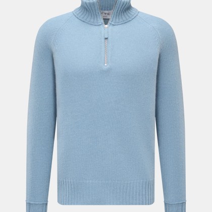 FTC - Herren - Cashmere Troyer hellblau FTC - Herren - Cashmere Troyer hellblau