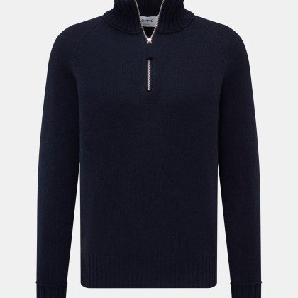 FTC - Herren - Cashmere Troyer navy FTC - Herren - Cashmere Troyer navy