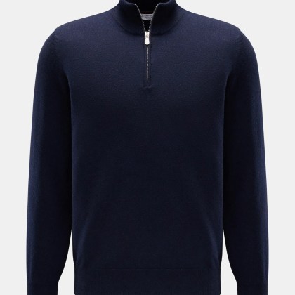 Brunello Cucinelli - Herren - Cashmere Troyer navy Brunello Cucinelli - Herren - Cashmere Troyer navy