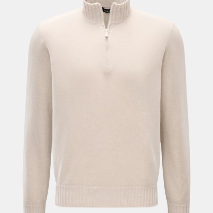 Gran Sasso - Herren - Cashmere Troyer sand Gran Sasso - Herren - Cashmere Troyer sand