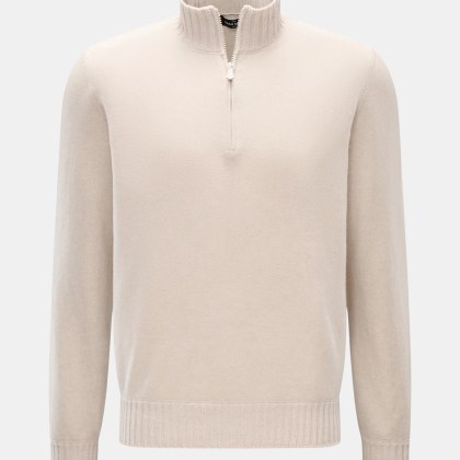 Gran Sasso - Herren - Cashmere Troyer sand Gran Sasso - Herren - Cashmere Troyer sand