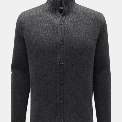 von Braun - Herren - Cashmere Cardigan anthrazit von Braun - Herren - Cashmere Cardigan anthrazit