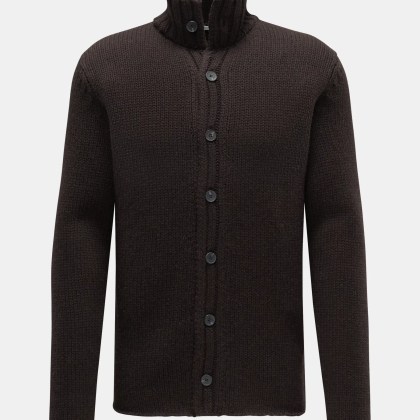 von Braun - Herren - Cashmere Cardigan dunkelbraun von Braun - Herren - Cashmere Cardigan dunkelbraun