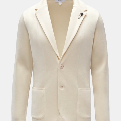 Lardini - Herren - Strickblazer creme Lardini - Herren - Strickblazer creme