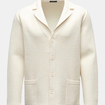 04651/ A trip in a bag - Herren - Strickblazer %27Boiled%27 creme 04651/ A trip in a bag - Herren - Strickblazer %27Boiled%27 creme