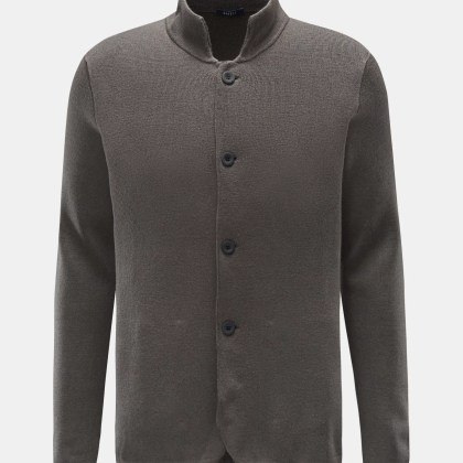 04651/ A trip in a bag - Herren - Cardigan %27Foggy%27 taupe 04651/ A trip in a bag - Herren - Cardigan %27Foggy%27 taupe