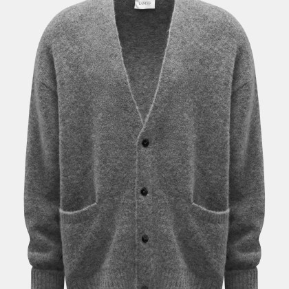 Laneus - Herren - Cardigan grau meliert Laneus - Herren - Cardigan grau meliert