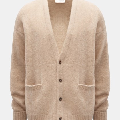 Laneus - Herren - Cardigan beige meliert Laneus - Herren - Cardigan beige meliert
