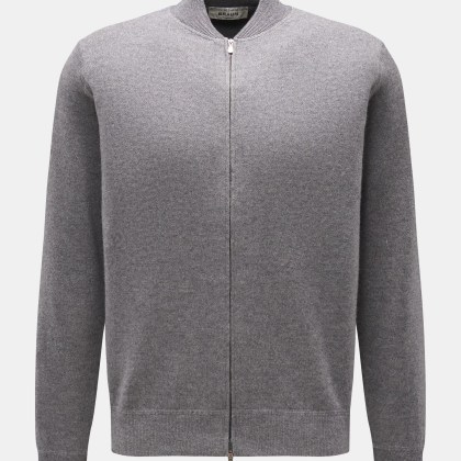 Filippo de Laurentiis - Herren - Strickjacke grau meliert Filippo de Laurentiis - Herren - Strickjacke grau meliert