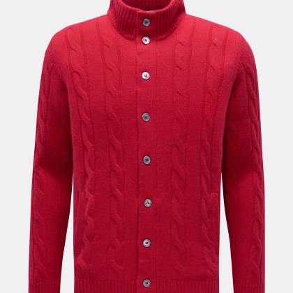 Della Ciana - Herren - Cardigan rot Della Ciana - Herren - Cardigan rot