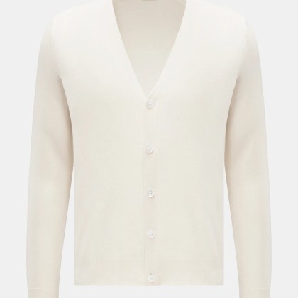 von Braun - Herren - Cashmere Cardigan creme von Braun - Herren - Cashmere Cardigan creme