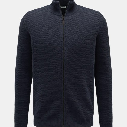von Braun - Herren - Cashmere Strickjacke navy von Braun - Herren - Cashmere Strickjacke navy