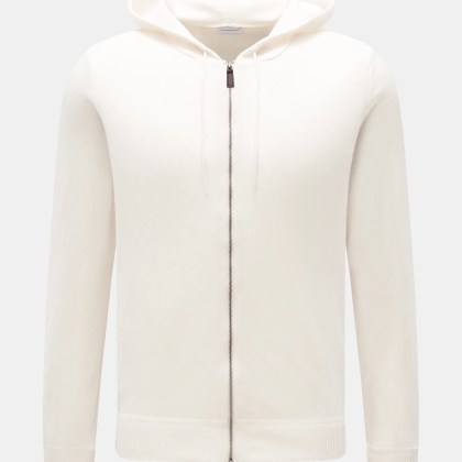 von Braun - Herren - Cashmere Strickjacke creme von Braun - Herren - Cashmere Strickjacke creme