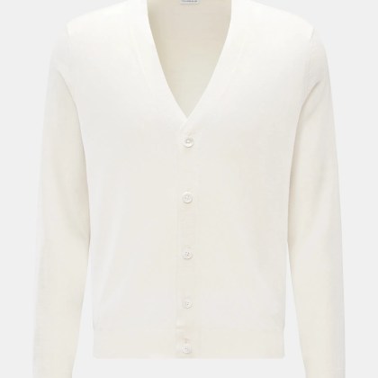 von Braun - Herren - Merino Cardigan creme von Braun - Herren - Merino Cardigan creme