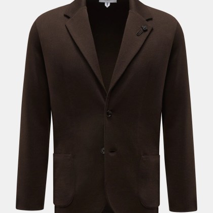 Lardini - Herren - Strickblazer dunkelbraun Lardini - Herren - Strickblazer dunkelbraun