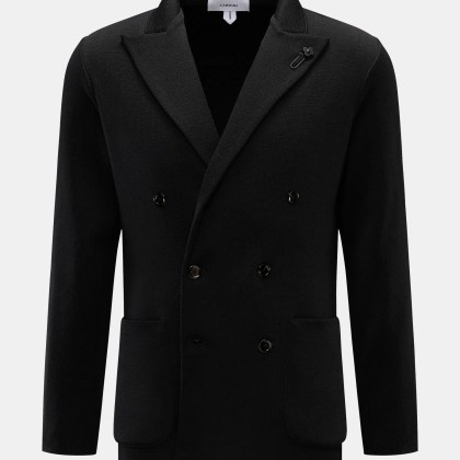 Lardini - Herren - Strickblazer schwarz Lardini - Herren - Strickblazer schwarz