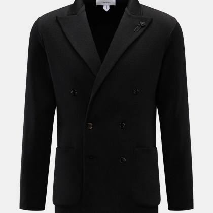 Lardini - Herren - Strickblazer schwarz Lardini - Herren - Strickblazer schwarz