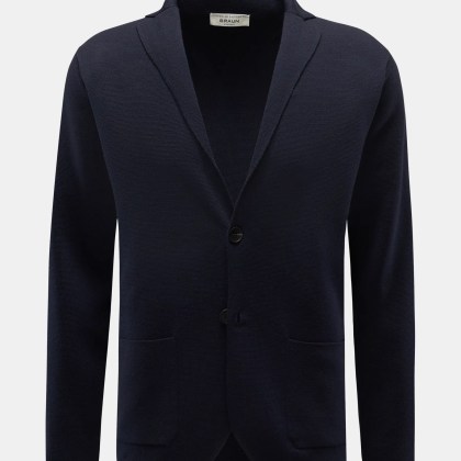 Filippo de Laurentiis - Herren - Merino Cardigan navy Filippo de Laurentiis - Herren - Merino Cardigan navy