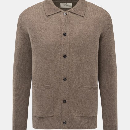 Lisa Yang - Herren - Cashmere Cardigan %27Maximilian%27 taupe Lisa Yang - Herren - Cashmere Cardigan %27Maximilian%27 taupe