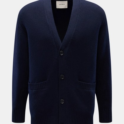 Lisa Yang - Herren - Cashmere Cardigan %27Wilson%27 navy Lisa Yang - Herren - Cashmere Cardigan %27Wilson%27 navy