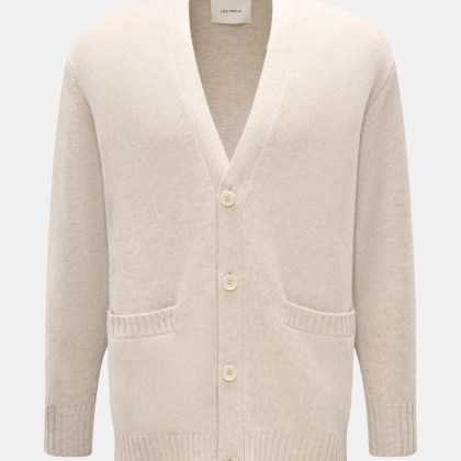 Lisa Yang - Herren - Cashmere Cardigan %27Wilson%27 sand meliert Lisa Yang - Herren - Cashmere Cardigan %27Wilson%27 sand meliert