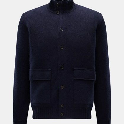 Fioroni - Herren - Cashmere Cardigan navy Fioroni - Herren - Cashmere Cardigan navy