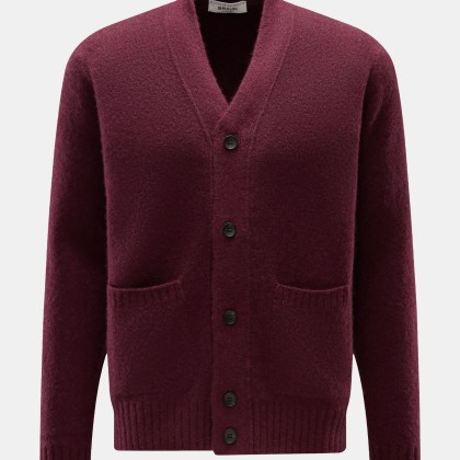 Filippo de Laurentiis - Herren - Cardigan bordeaux Filippo de Laurentiis - Herren - Cardigan bordeaux