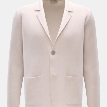 Lunaria Cashmere - Herren - Cashmere Cardigan sand Lunaria Cashmere - Herren - Cashmere Cardigan sand