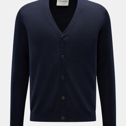 Closed - Herren - Feinstrick-Cardigan navy Closed - Herren - Feinstrick-Cardigan navy