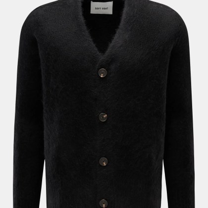 Soft Goat - Herren - Cardigan schwarz Soft Goat - Herren - Cardigan schwarz