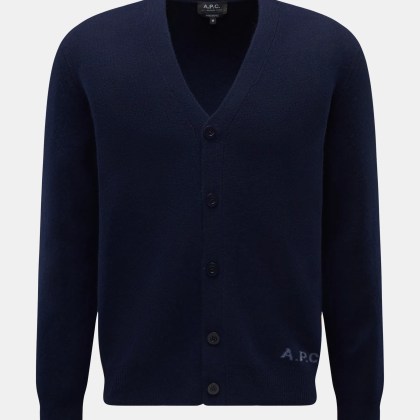 A.P.C. - Herren - Cardigan %27Kenny%27 navy A.P.C. - Herren - Cardigan %27Kenny%27 navy