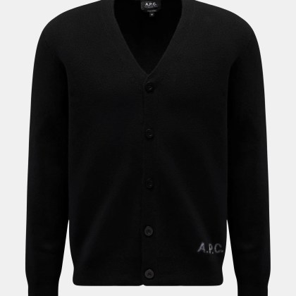 A.P.C. - Herren - Cardigan %27Kenny%27 schwarz A.P.C. - Herren - Cardigan %27Kenny%27 schwarz