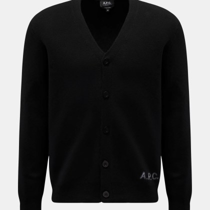 A.P.C. - Herren - Cardigan %27Kenny%27 schwarz A.P.C. - Herren - Cardigan %27Kenny%27 schwarz