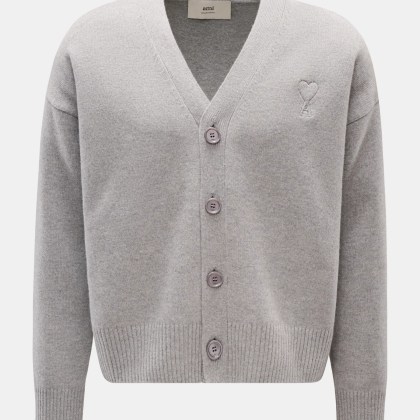 Ami Paris - Herren - Cardigan grau Ami Paris - Herren - Cardigan grau