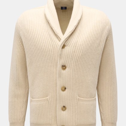 Fedeli - Herren - Cashmere Cardigan %27Terminillo%27 creme Fedeli - Herren - Cashmere Cardigan %27Terminillo%27 creme