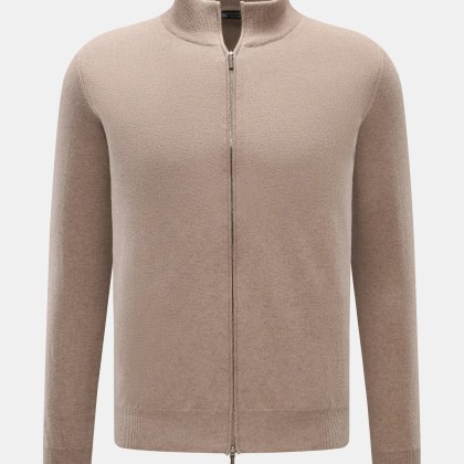 Colombo - Herren - Cashmere Strickjacke beige Colombo - Herren - Cashmere Strickjacke beige
