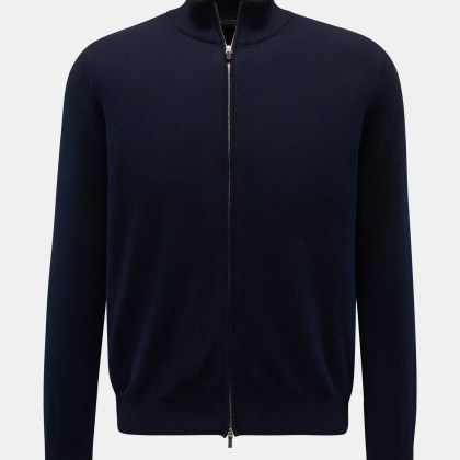 Colombo - Herren - Cashmere Strickjacke navy Colombo - Herren - Cashmere Strickjacke navy