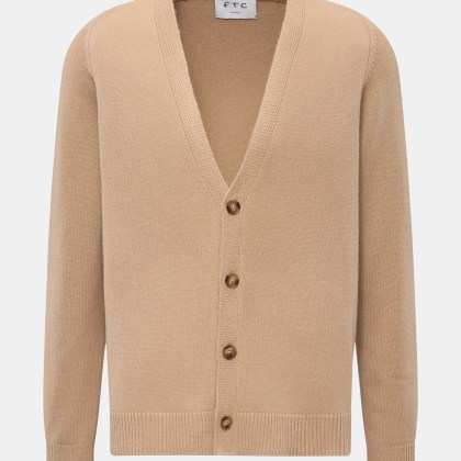 FTC - Herren - Cashmere Cardigan beige FTC - Herren - Cashmere Cardigan beige