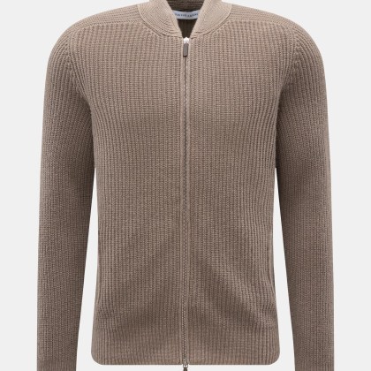 Iris von Arnim - Herren - Cashmere Strickjacke %27Curt%27 taupe Iris von Arnim - Herren - Cashmere Strickjacke %27Curt%27 taupe